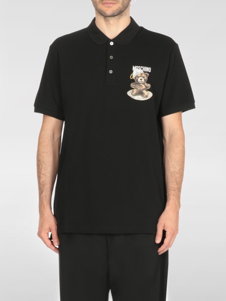 Polo shirt men Moschino Couture