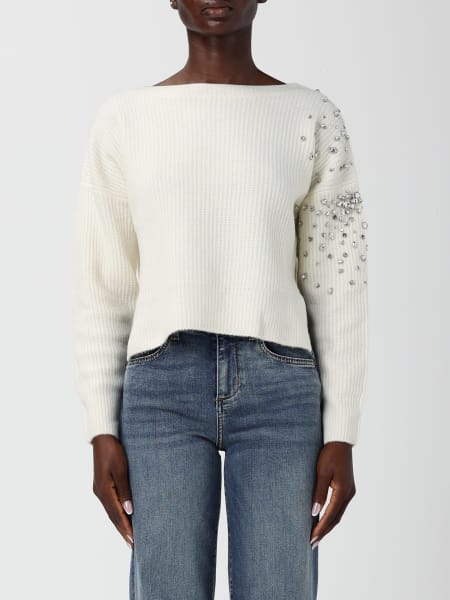 Pullover Liu Jo in misto lana con strass