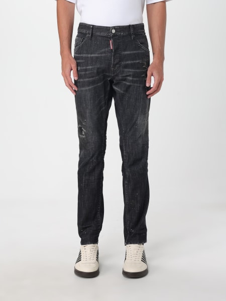 Jeans Dsquared2 in denim di cotone stretch