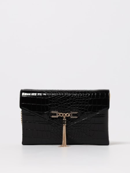 Pochette Elisabetta Franchi in pelle sintetica stampa cocco
