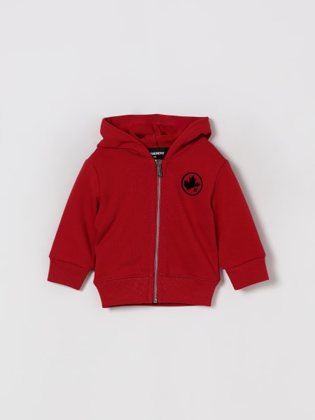 Felpa con cappuccio Dsquared2 in cotone con logo