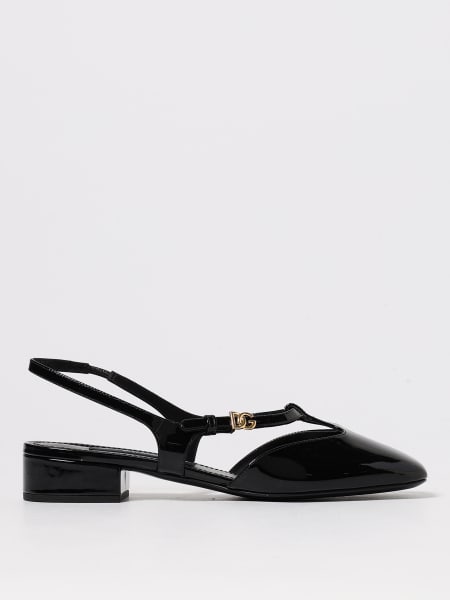Slingback Dolce & Gabbana in vernice