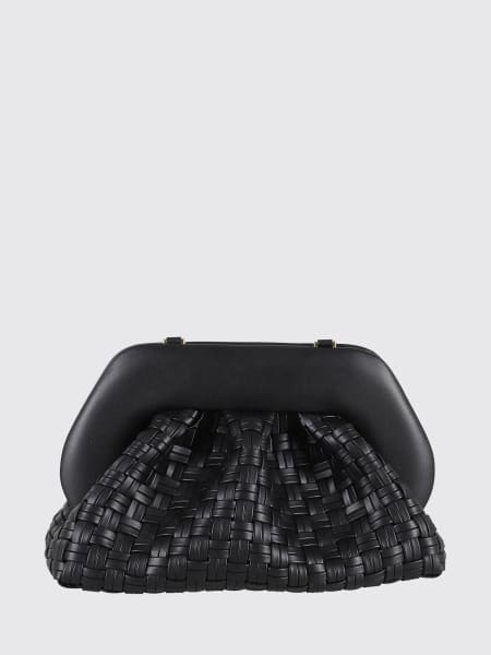 Clutch Tia Themoirè in pelle vegana intrecciata