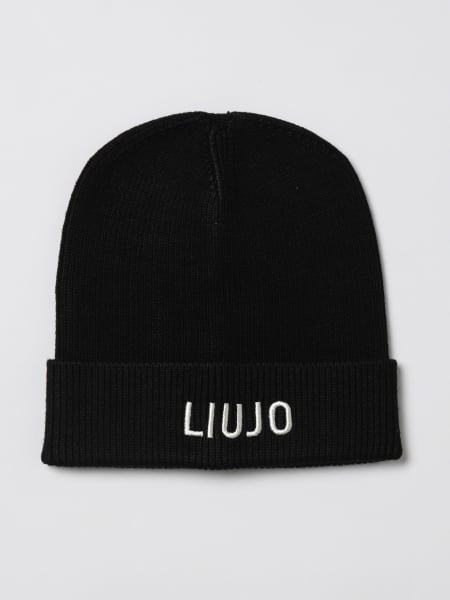 Cappello Liu Jo in misto viscosa con logo ricamato