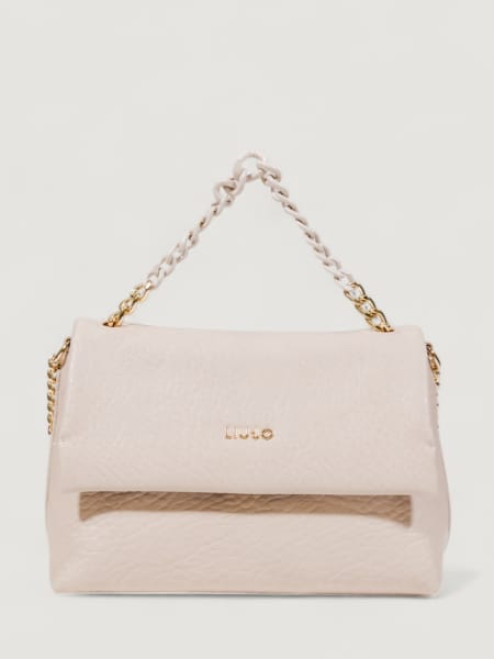 Borsa a spalla in ecopelle a grana Liu Jo