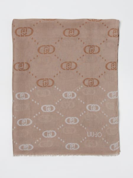 Sciarpa Liu Jo in viscosa con monogram all over