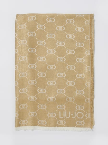 Stola Liu Jo in misto con monogram jacquard