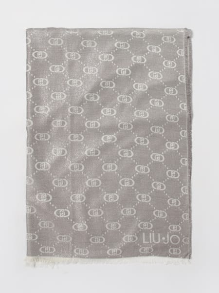 Stola Liu Jo in misto con monogram jacquard