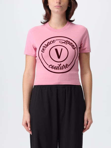 T-shirt con logo Versace Jeans Couture