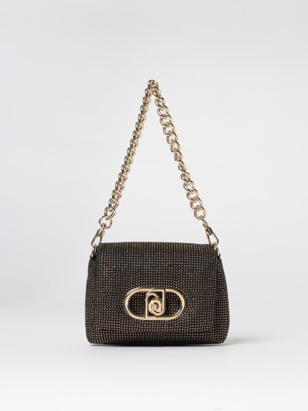 Borsa Liu Jo in pelle sintetica con strass all over