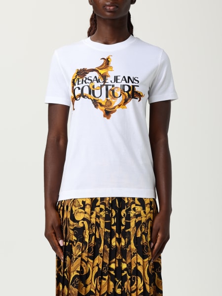 T-shirt con logo Versace Jeans Couture