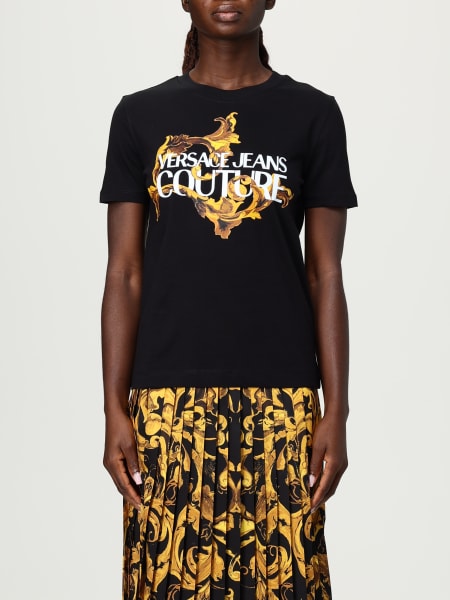 T-shirt con logo Versace Jeans Couture