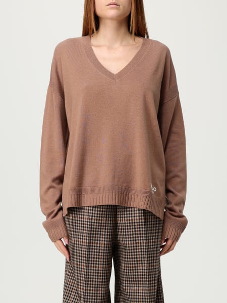 Maglia a v in lana e cashmere Liu Jo