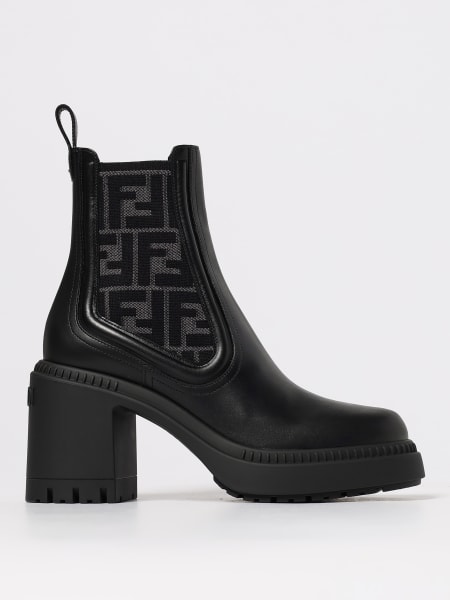 Flache stiefeletten damen Fendi