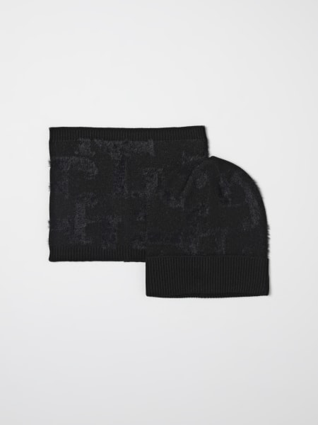Set cappello e collo Liu Jo in maglia di misto cotone