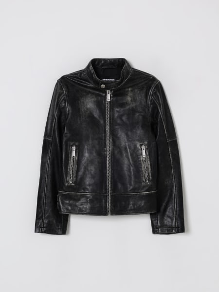 Giubbotto biker Dsquared2 in pelle used