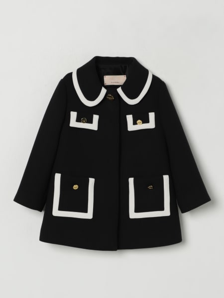 Cappotto Elisabetta Franchi La Mia Bambina in cotone