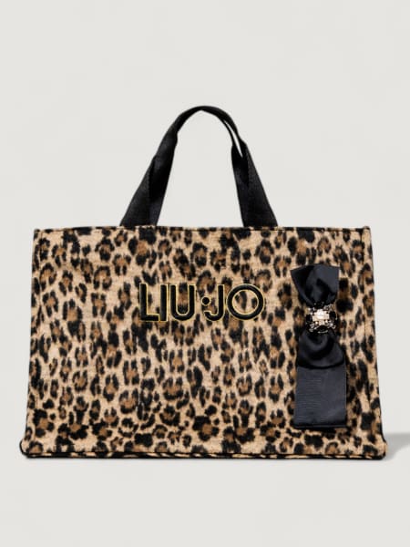 Borsa a spalla Tote con logo Liu Jo