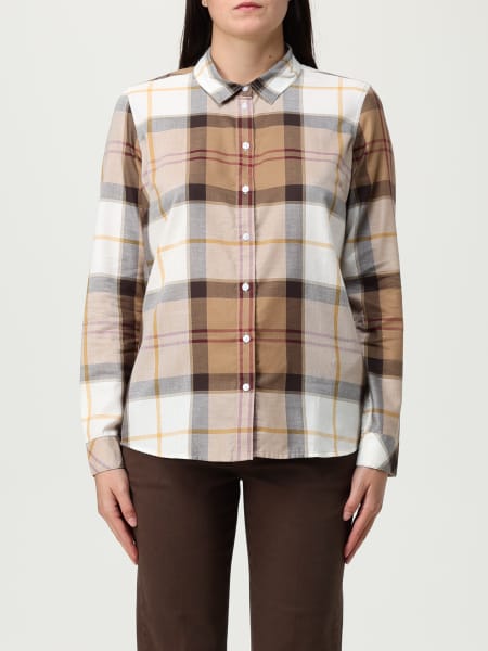 Camicia casual Barbour in cotone check