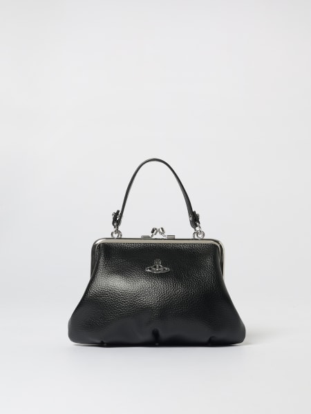 Borsa Granny Frame Mini Vivienne Westwood in pelle martellata