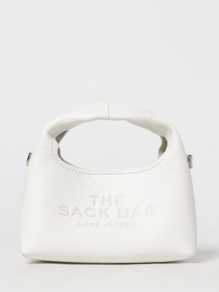 Borsa The Micro Sack Bag Marc Jacobs in pelle a grana