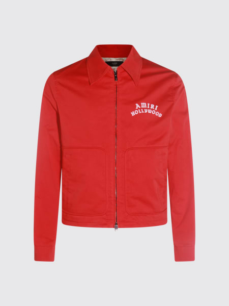 Giacca in misto cotone con logo Amiri