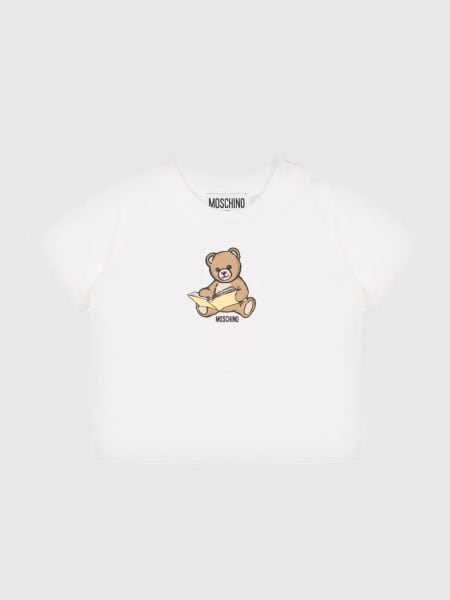T-shirt in cotone Teddy Moschino