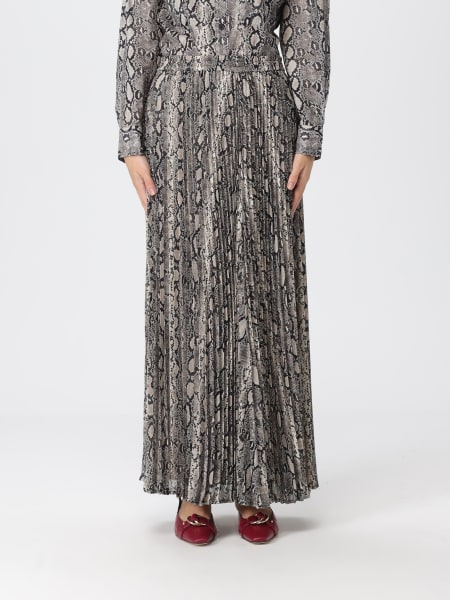 Gonna Michael Kors in crêpe stampato