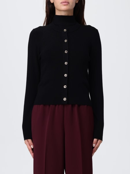 Cardigan classico Michael Kors in lana Merino