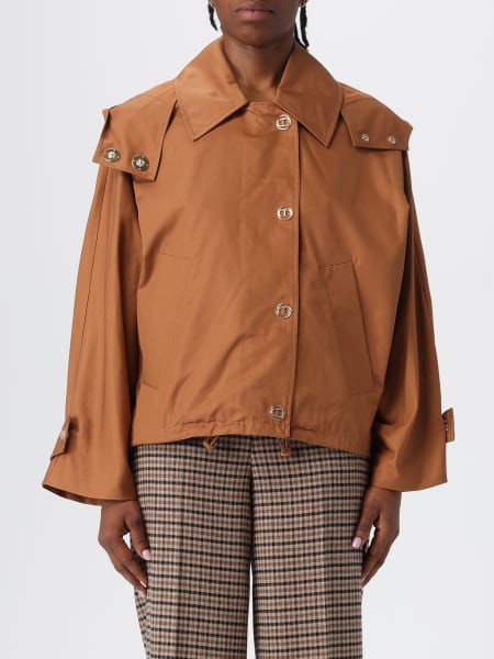 Trench Twinset in misto cotone