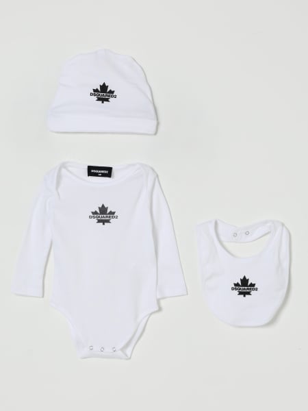 Coordinato Dsquared2 in cotone con logo