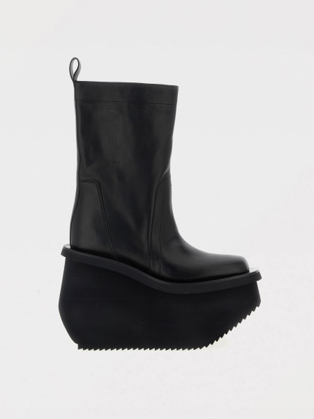 Stivale Factory Rick Owens in pelle