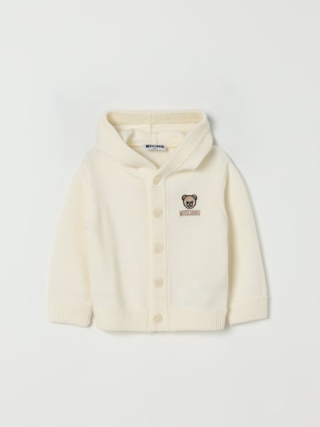 Cardigan in misto lana Teddy Moschino