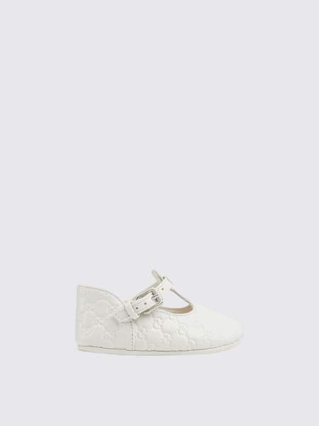 Ballerina GG Gucci in nappa goffrata