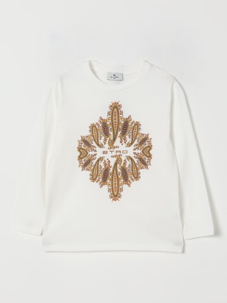 T-shirt in cotone paisley Etro