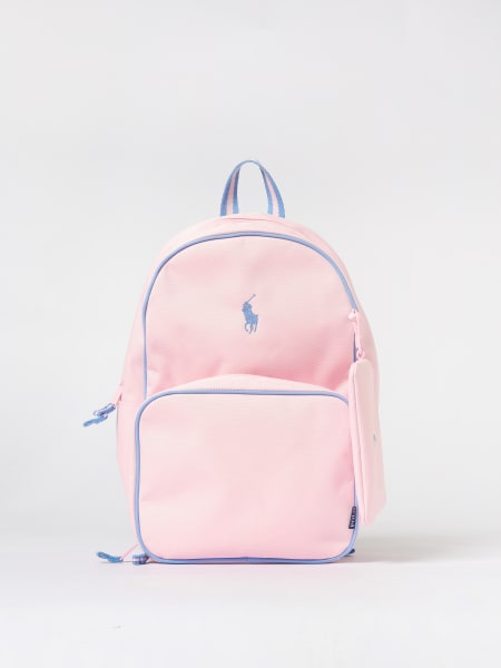 Zaino con big pony in cotone Polo Ralph Lauren
