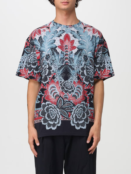 T-shirt Etro in cotone con stampa Paisley