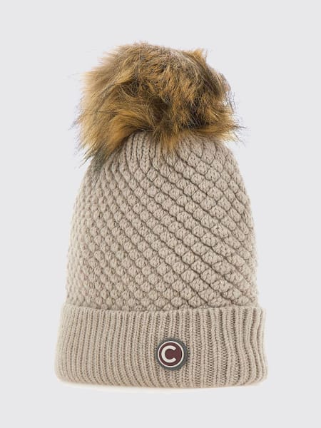 Cappello Colmar in maglia misto lana con pompon