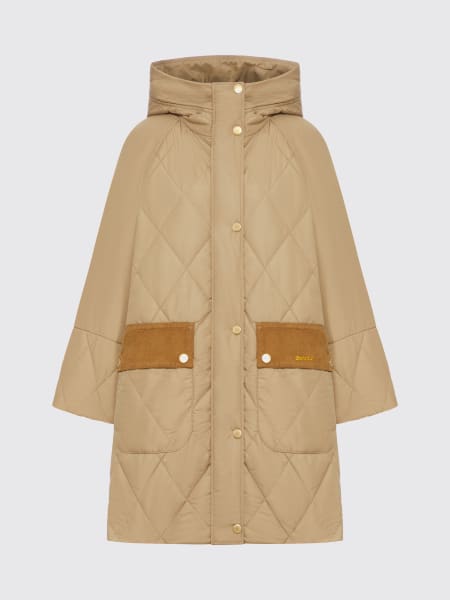 Piumino lungo Elspeth con cappuccio Barbour