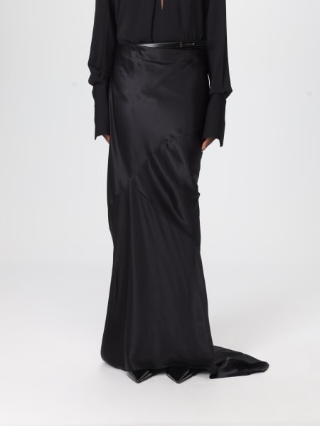 Gonna Bias Tom Ford in seta con strascico