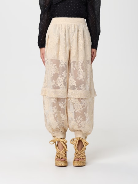 Pantalone a gamba larga Zimmermann con pizzo
