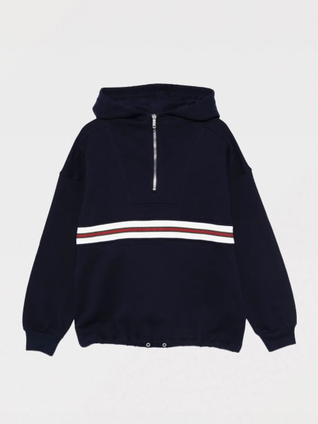 Felpa con cappuccio Web Gucci
