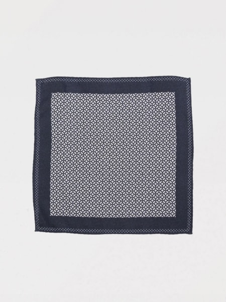 Fazzoletto da taschino Brunello Cucinelli in seta stampata