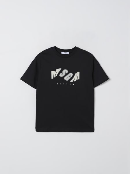 T-shirt MSGM Kids in cotone con logo