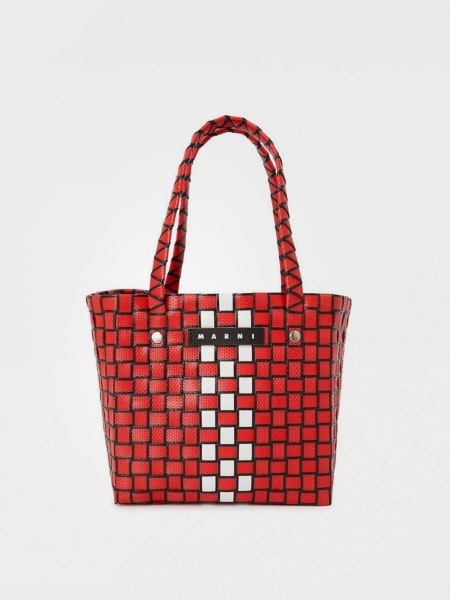 Borsa Marni in polipropilene intrecciato