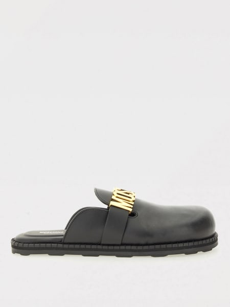 Mules Moschino Couture in pelle