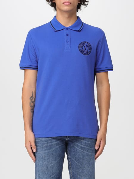 Polo shirt men Versace Jeans Couture