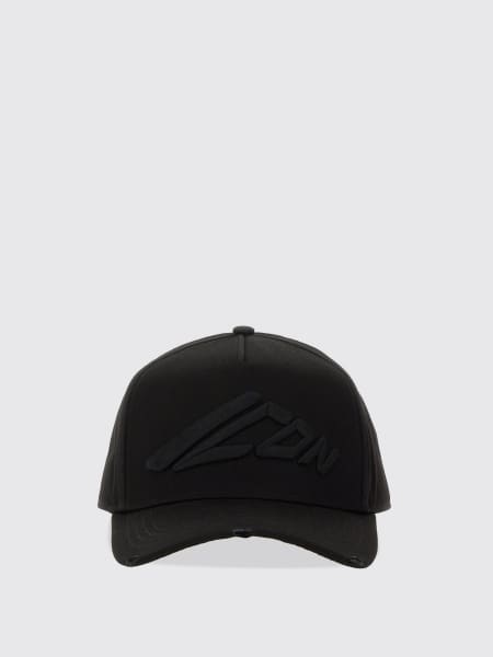 Cappello da baseball in cotone con logo Dsquared2