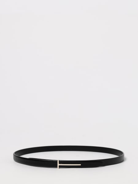 Cintura Tom Ford in pelle a grana naturale
