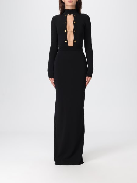 Abito lungo in misto viscosa Elisabetta Franchi